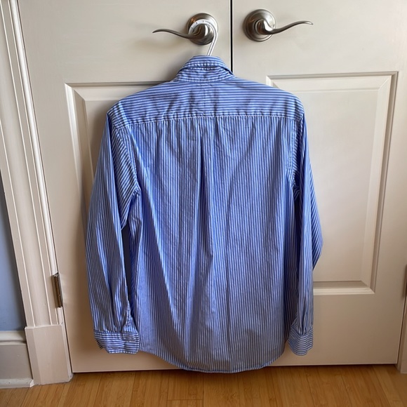 Ralph Lauren Button Down Blue/White Size M - Picture 2 of 3